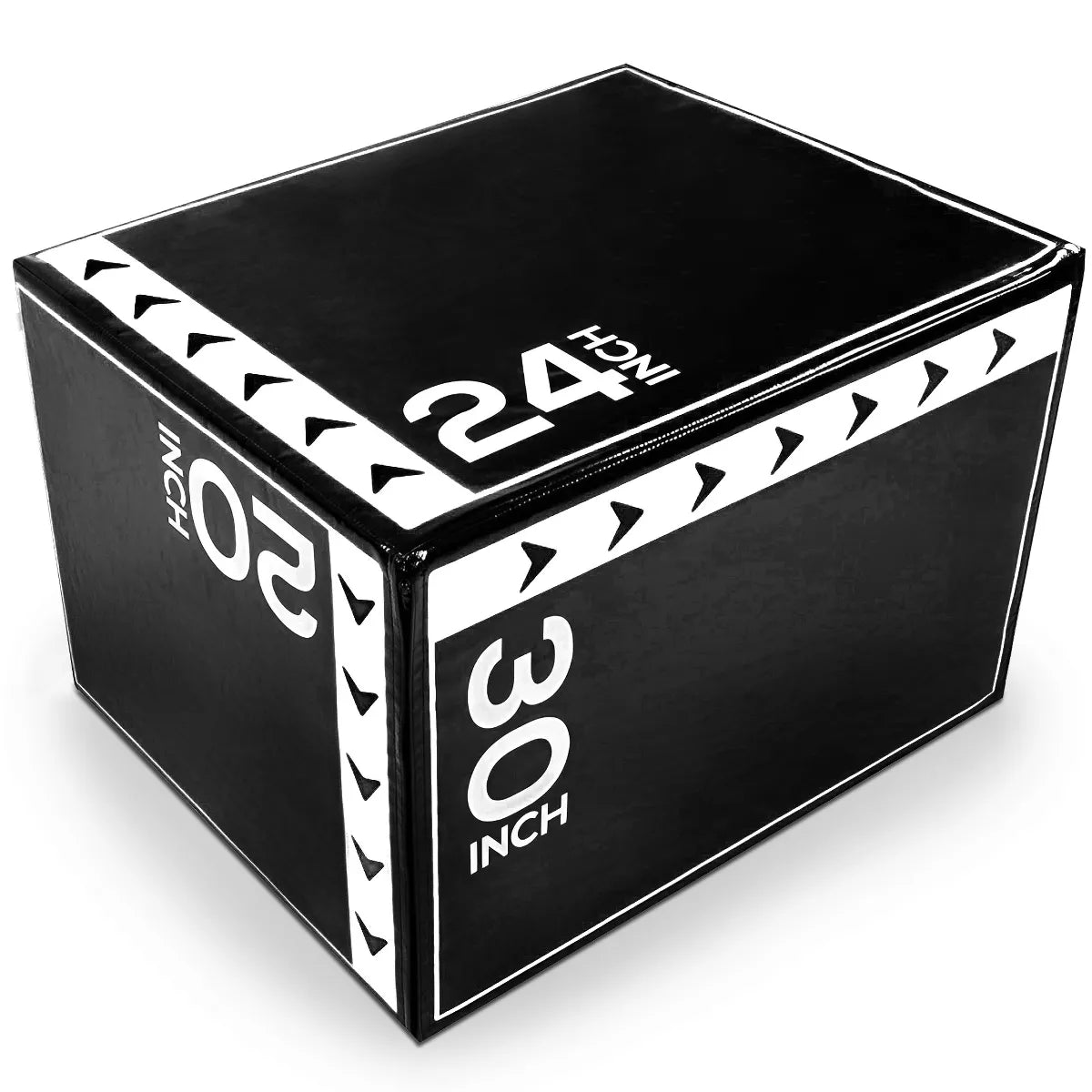 Balancefrom Fitness Versatile Durable Anti-Slip 3-In-1 Foam Plyometric Jumping Exercise Box